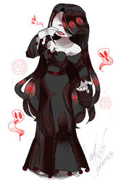 "commissioned lauren for this adorable full-body pixel and my oc turned out literally adorable, and her expression is so KYUTE i am literally obsessed, and it was done so so fast with constant updates, so totally smooth commission overall!!"