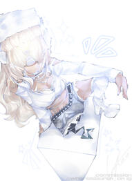 full body lineart rendered (repeat)